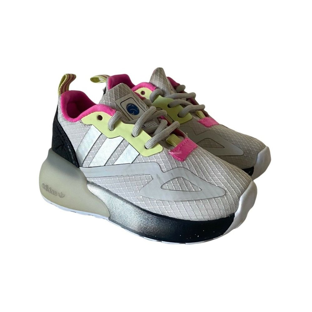 Adidas Nasa X ZX 2K Kids Infant ‘Dash Grey Silver' G55498 Size 5k